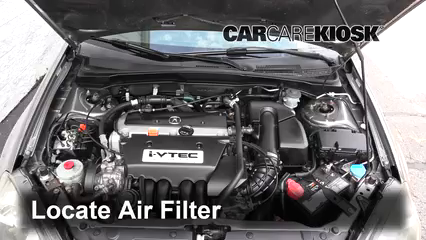 2006 Acura RSX 2.0L 4 Cyl. Air Filter (Engine) Check